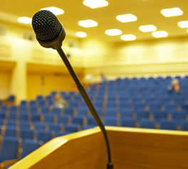Microphone Podium